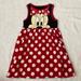 Disney Dresses | Disney’s Minnie Mouse Dress | Color: Black/Red | Size: 4tg