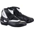 Alpinestars SM-1 R V2 Scarpe da moto, nero-bianco, dimensione 39