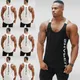 Maillot de basket-ball solide pour hommes maillots de musculation maillot de fitness vernis