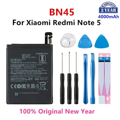 Batterie de remplacement de téléphone de haute qualité pour Xiaomi Redmi Note 5 Note5 100%