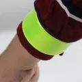 Réflecteurs haute visibilité pour vélo bandes à pression bracelet à claquettes EDF88