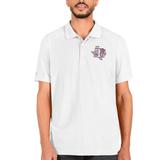 Men's Antigua White Texas Southern Tigers Legacy Pique Polo