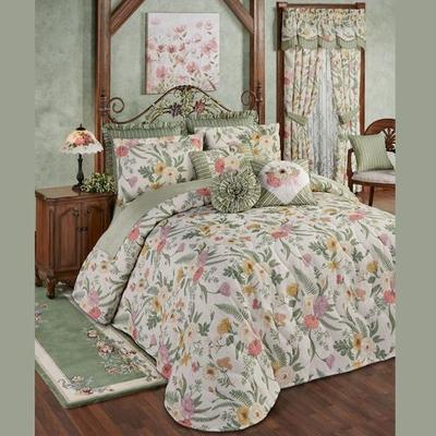 Veranda Grande Bedspread Set Linen, King, Linen