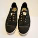 Kate Spade Shoes | Keds X Kate Spade|Black Sheer Slip On Sneakers 10 | Color: Black/White | Size: 10