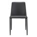 NORA DINING CHAIR BLACK VEGAN LEATHER-M2 - Moe's Home Collection YM-1004-29