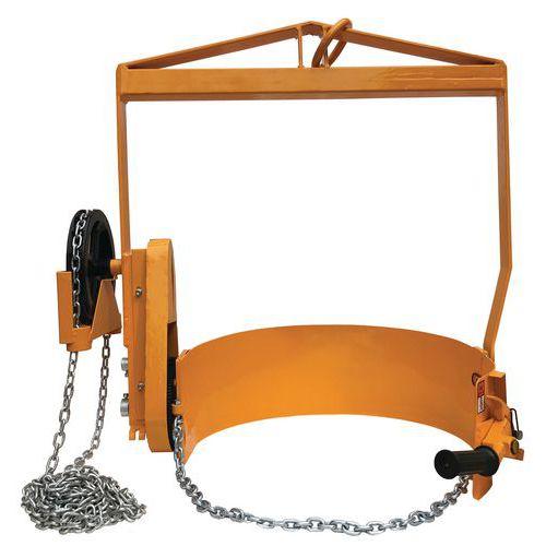 basculeur de fûts avec réducteur - force 360 kg -