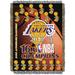Lakers Commemorative Series Throw by NBA in Multi