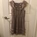 J. Crew Dresses | Gorgeous Dress With Ruffles | Color: Gray/Green | Size: 0