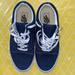 Vans Shoes | Denim Vans Unisex Casual Sneaker Sz 9.5 M (11w) | Color: Blue | Size: 9.5