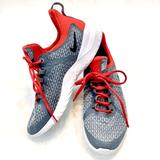 Nike Shoes | Nike Renew Rival Running Sneakers Size 6 | Color: Gray/Red | Size: 6g