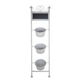 Lafare Multi-Tiered Metal Plant Stand- Jeco Wholesale ODPS009