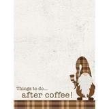 Things To Do...After Coffee! Mini Notepad - 5.75"H x 4.25"W.