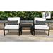 Kathy Ireland Madison Ave. 3 Piece Outdoor Aluminum Patio Furniture Set