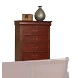 Louis Philippe III Cherry 5-drawer Chest