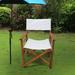 Set of 2 Folding Chair Wooden Director Chair Canvas Folding Chair Folding Chair