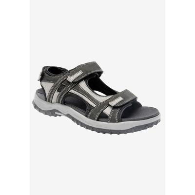 Warren Sandals by Drew in Black Grey Combo (Size 12 D)