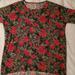 Lularoe Tops | Lularoe Red Rose Bush Irma | Color: Green/Red | Size: 1x