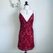 Free People Dresses | Free People Red Floral Lace Mini Dress | Color: Red/Tan | Size: 8