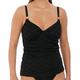 Fantasie Marseille FS6684 W Underwired Gathered Tankini Top Black BLK 40G CS