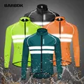 WOSAWE-Veste de cyclisme longue imperméable pour homme coupe-vent de vélo de route vestes de VTT