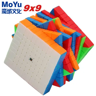 MoYu MeiLong-Cubes MF9 pour salle d'irritation 9x9x9 autocollants magiques puzzles torsadés