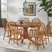 Simple Living Carolina 7-piece Farmhouse Solid Wood Dining Set with Leaf