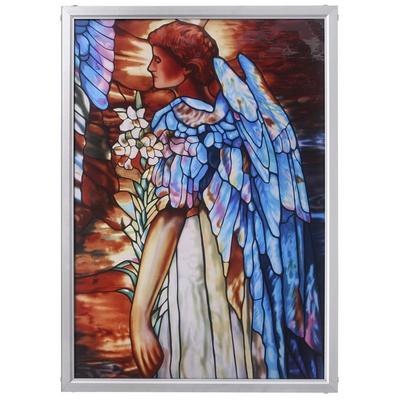 Design Toscano 'Angel of Light' Vibrant Window Art Glass