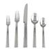UPware 20-Piece 18/8 Stainless Steel Flatware Set with Hammered Style Handle, Service for 4