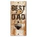 Anaheim Ducks 5'' x 12'' Best Dad Bottle Opener