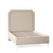 Braxton Culler Copper Low File Standard Bed Upholstered in Gray/Black | 69 H x 82 W x 88 D in | Wayfair 810-026K/0120-81/FROSTWHITE
