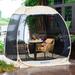 Alvantor Fiberglass Pop-Up Tent Fiberglass | 78 H x 72 W x 72 D in | Wayfair 9020#E4-WF-1