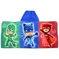 Franco Manufacturing PJ Masks "PJ Hooray" Hooded Towel Wrap Terry Cloth/100% Cotton in Green/Red | 50 W in | Wayfair HH1289