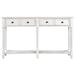 Darby Home Co Lakeland Console Table Wood in White | 34 H x 58 W x 11.1 D in | Wayfair 87ABF37144014A86B20E3E749A8D3B04