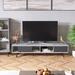 Mercury Row® Nakasi TV Stand for TVs up to 75" Wood in Brown | 15.94 H x 70.08 W x 15.55 D in | Wayfair E87CC029149B4675A8DDCFB8347071BF