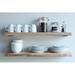 Urban Legacy 2 Piece Maple Solid Wood Bracket Shelf Wood in Brown/Red | 2 H x 48 W x 11 D in | Wayfair 52090