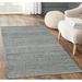 Gray 66 x 42 x 0.28 in Area Rug - Gracie Oaks Allessa Handwoven Area Rug Nylon/Wool | 66 H x 42 W x 0.28 D in | Wayfair