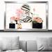 House of Hampton® Arive Late (Horizontal) By Jodi - Graphic Art Plastic/Acrylic in Pink/White | 33.5 H x 49.5 W x 1 D in | Wayfair