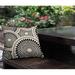 ULLI HOME Pierson Tribal Abstract Indoor/Outdoor Throw Pillow Polyester/Polyfill blend in Black | 16 H x 16 W x 4.3 D in | Wayfair