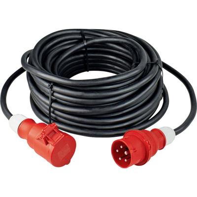 As-schwabe - as Schwabe 61360 Strom Verlängerungskabel 16 a Schwarz 5.00 m H07RN-F 5G 2,5 mm² Image