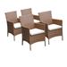 4 Laguna Dining Chairs with Arms