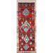 Tribal Moroccan Oriental Staircase Runner Rug Hand-knotted Wool Carpet - 2'6" x 7'10"