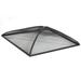 Spark Screen 24" Square Heavy-Duty Steel Mesh Fire Pit Cover Accessory