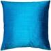 Sankara Silk 20x20 Throw Pillow with Polyfill Insert, Orange