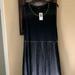 Torrid Dresses | Black And Gold Striped Dress | Color: Black/Gold | Size: 2x