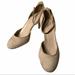 J. Crew Shoes | J. Crew Coraline Nude Suede Heels Sz 7 | Color: Cream/Tan | Size: 7