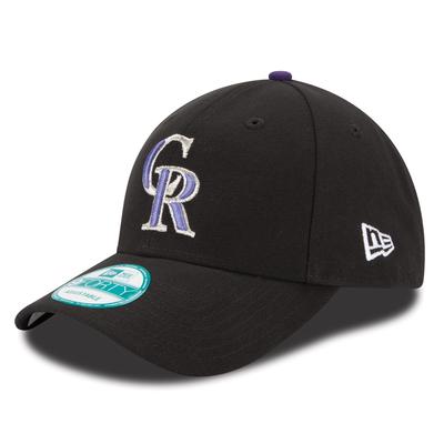 Verstellbare Colorado Rockies New Era The League 9FORTY Kappe Image