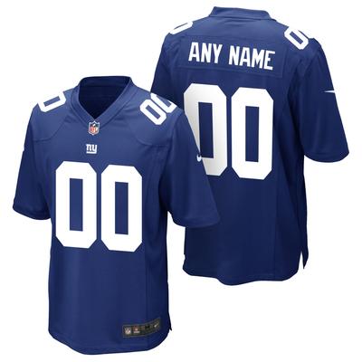 New York Giants Nike Game Heimtrikot - königsBlau - Personalisiert - Herren Image