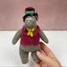 Disney Toys | Disney The Country Bears Small Plush Bear | Color: Gray/Red | Size: Osb