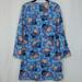 Disney Intimates & Sleepwear | Disney Women's Eeyore Fleece Sleep Dress Sz Large | Color: Blue | Size: L