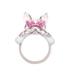 Kate Spade Jewelry | Kate Spade Francois French Bulldog Ring In Pink And Silver | Color: Pink/Silver | Size: Various